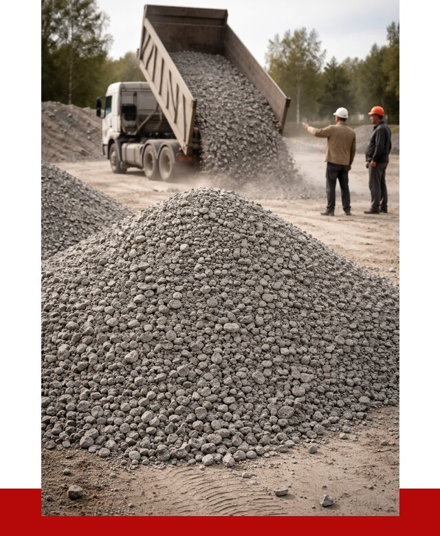 Гранитный щебень фракция 0-5 в Аксае от 2946 руб ПРОНЕРУДАкс