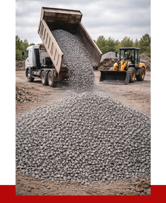 Гранитный щебень фракция 5-10 в Аксае от 3250 | ПРОНЕРУДАкс