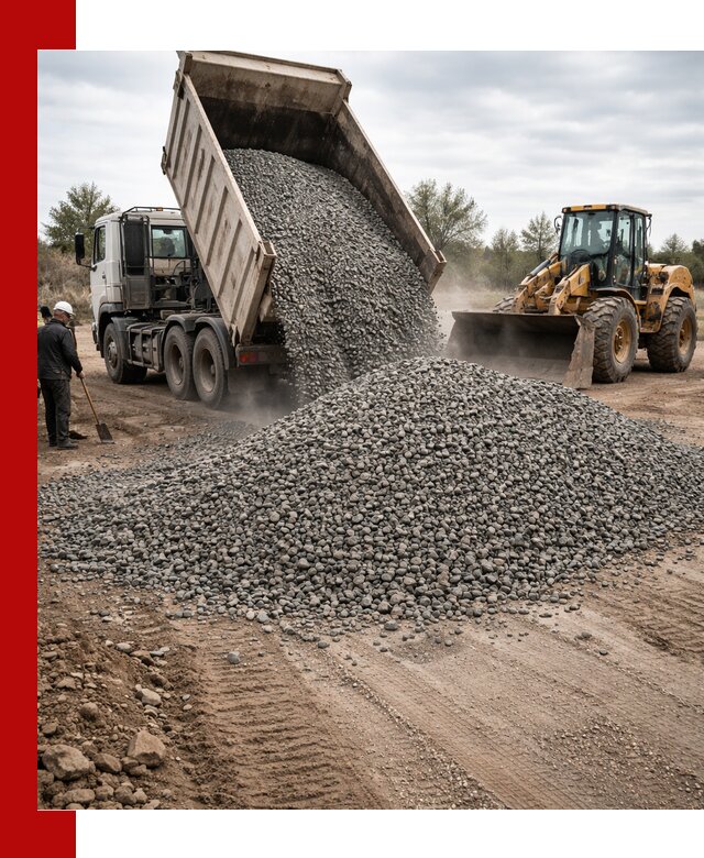 Гранитный щебень фракция 10-20 с доставкой в Аксае