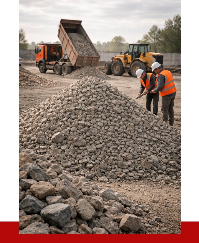 Гранитный щебень фракция 40-70 в Аксае от 2539 руб ПРОНЕРУДАкс