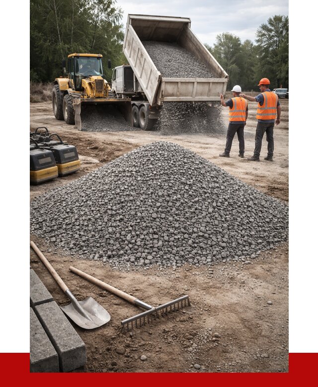 Гравийный щебень купить в Аксае от 2235 р. ПРОНЕРУДАкс
