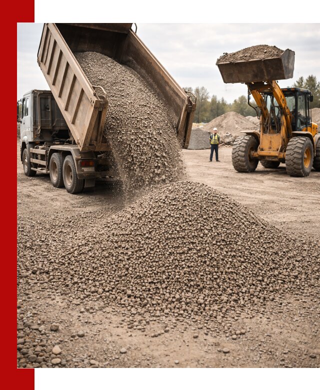 Гравийный щебень фракция 3–10 с доставкой в Аксае