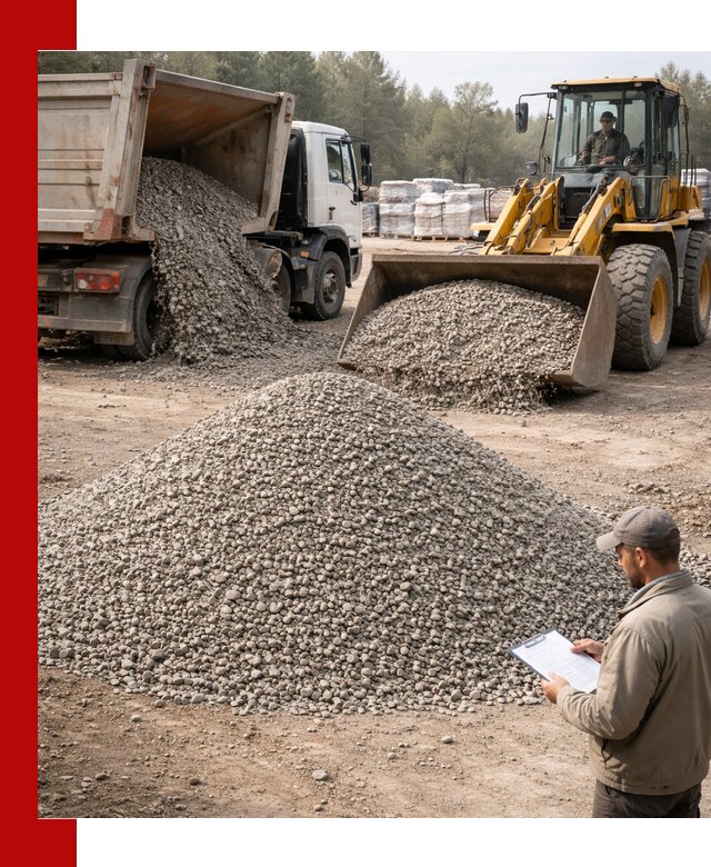 Гравийный щебень фракция 5–10 с доставкой в Аксае
