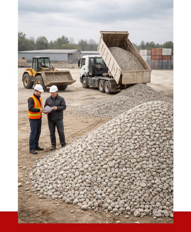 Известняковый щебень в Аксае от 1422 р. доставка | ПРОНЕРУДАкс