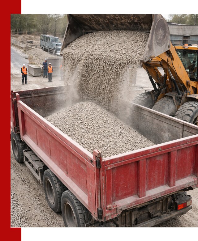 Купить известняковый щебень фракции 0-5 с доставкой в Аксае