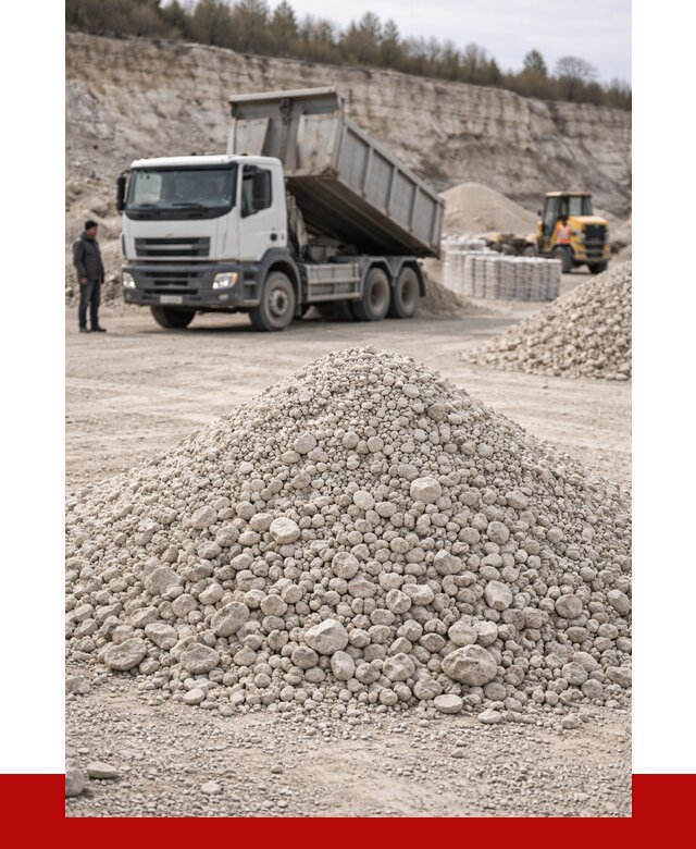 Известняковый щебень фракция 5-20 в Аксае, 4266 р. ПРОНЕРУДАкс