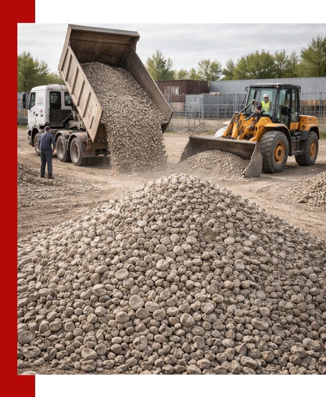 Доломитовый щебень фракции 20–41 с доставкой в Аксае