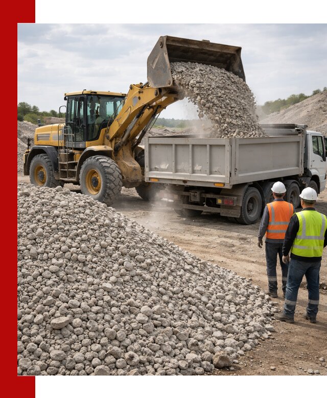 Доломитовый щебень фракция 40–71 доставка и продажа в Аксае