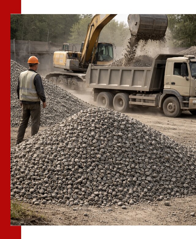 Шлаковый щебень фракция 5-20 с доставкой в Аксае