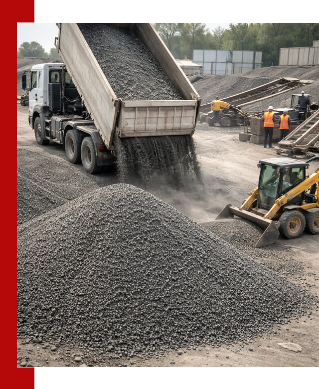 Вторичный щебень фракция 0–5 с доставкой в Аксае