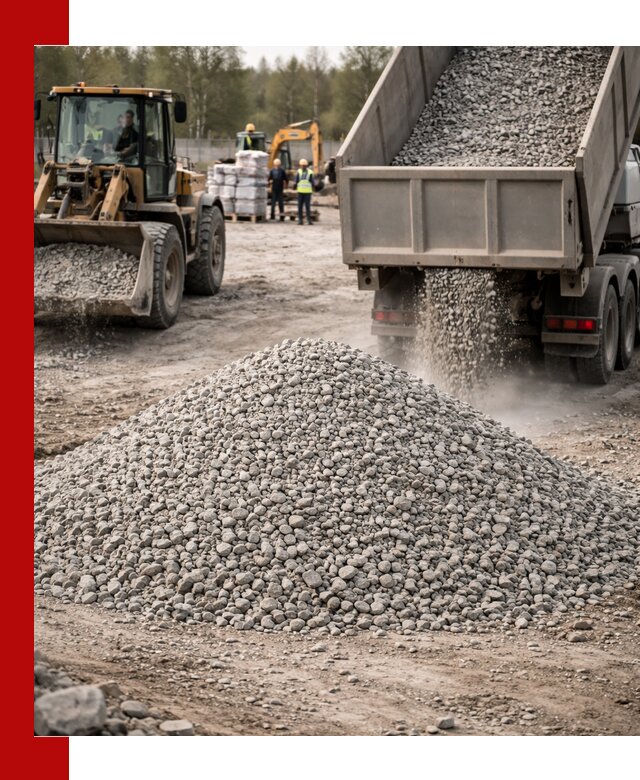 Вторичный щебень фракции 5-20 в Аксае — доставка и продажа крупнотоннажно