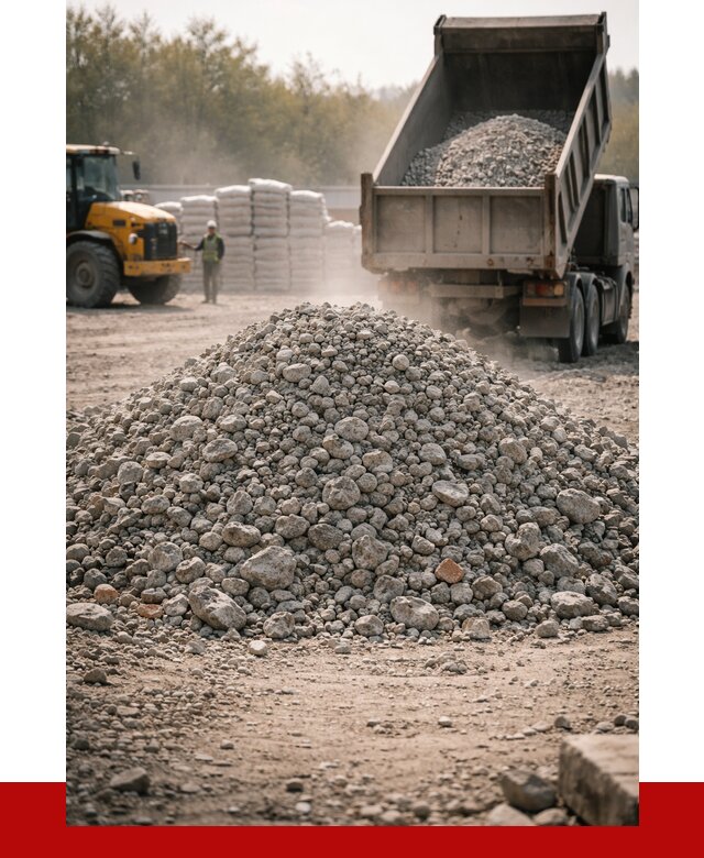 Вторичный щебень фракция 70-150 в Аксае от 1422 р. | ПРОНЕРУДАкс