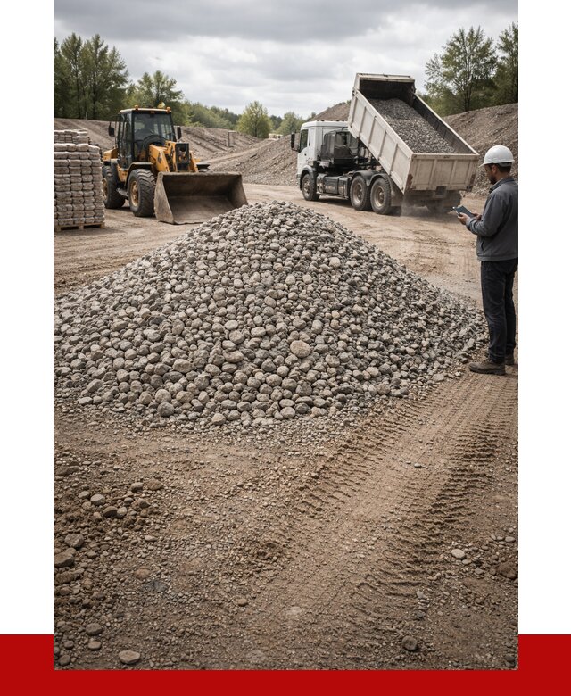 Купить бетонный щебень в Аксае, от 3250 р. ПРОНЕРУДАкс