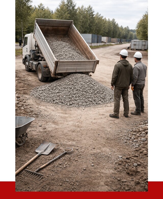 Бетонный щебень фракция 5-20 в Аксае от 3250 р., ПРОНЕРУДАкс