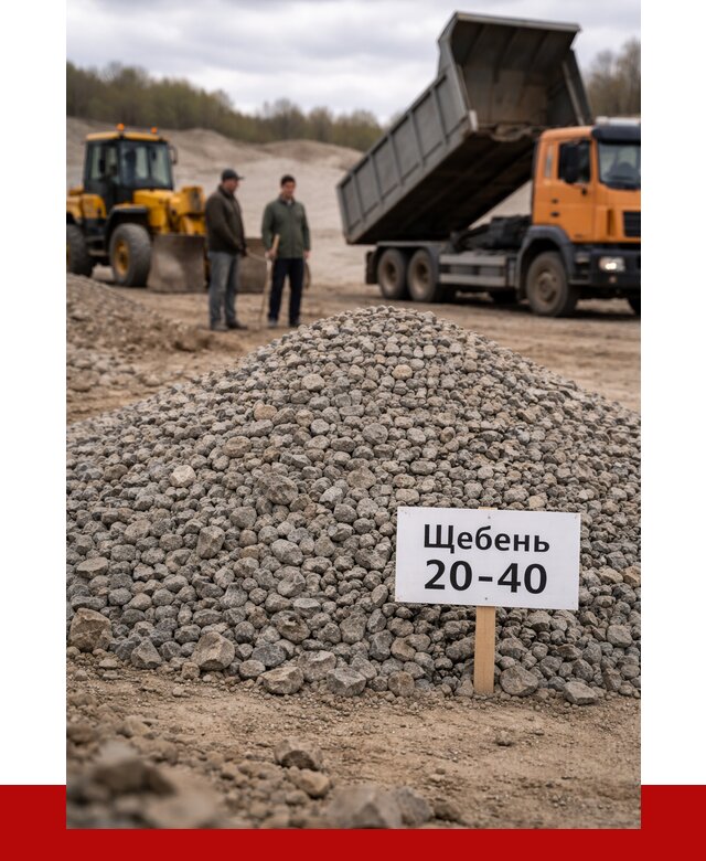 Бетонный щебень фракция 20-40 в Аксае от 2488 р. | ПРОНЕРУДАкс