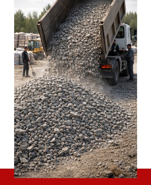 Бетонный щебень фракция 40-70 в Аксае от 1828 р. ПРОНЕРУДАкс