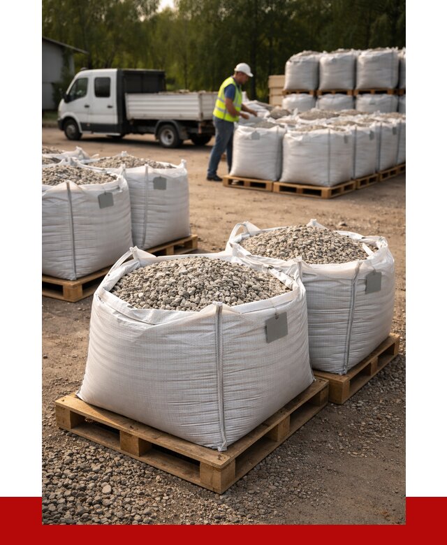 Щебень в мешках с доставкой в Аксае от 4266 р. | ПРОНЕРУДАкс