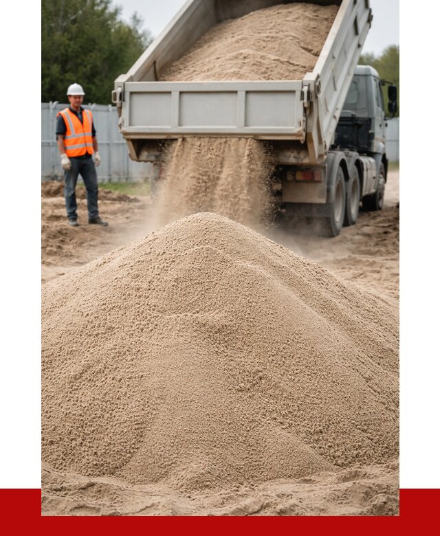 Купить сеяный песок с доставкой в Аксае от 2235 р ПРОНЕРУДАкс