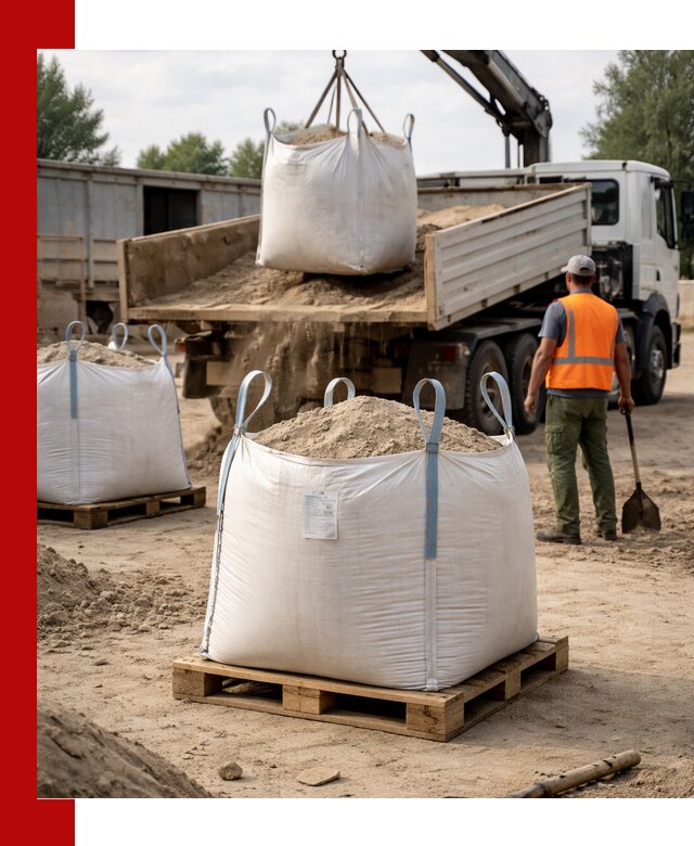 Доставка песка в биг бег в Аксае быстро и без лишних хлопот
