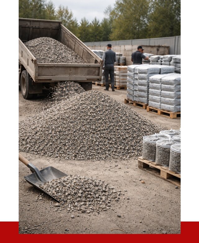 Гравий фракция 5-20 в Аксае купить от 2336 р. ПРОНЕРУДАкс