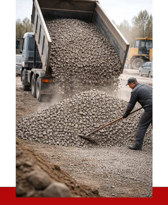 Гравий фракция 20-40 в Аксае от 2539 р. доставка | ПРОНЕРУДАкс