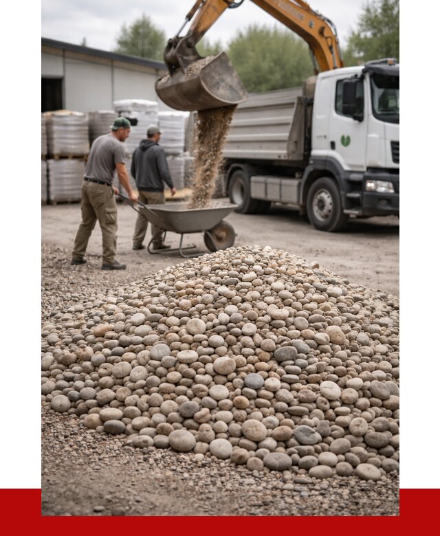 Галька декоративная в Аксае от 3250 р. за куб | ПРОНЕРУДАкс