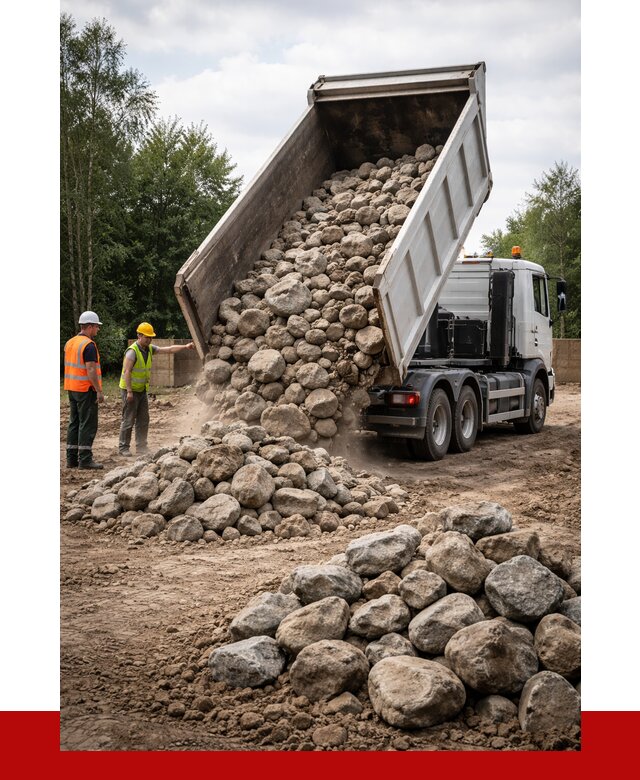 Купить булыжник в Аксае с доставкой от 4571 р. за куб | ПРОНЕРУДАкс