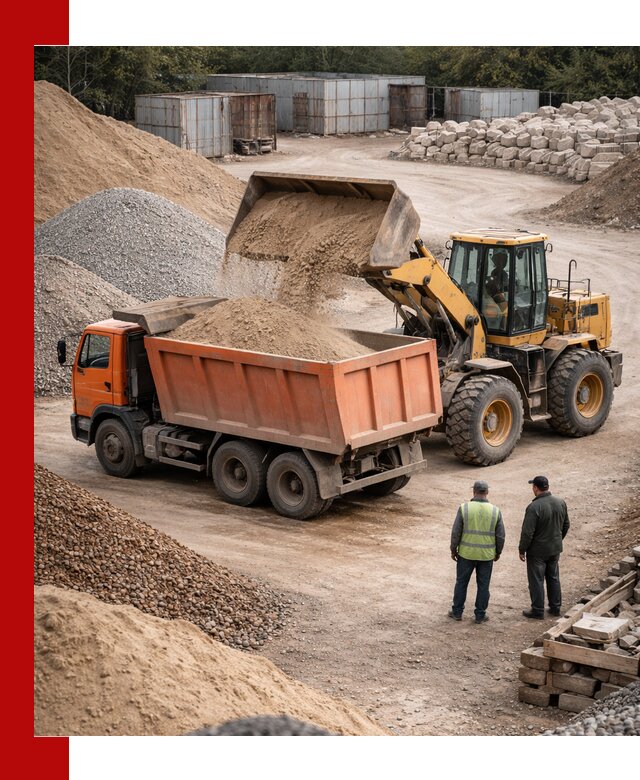 Доставка сыпучих смесей и смесей для стройки в Аксае