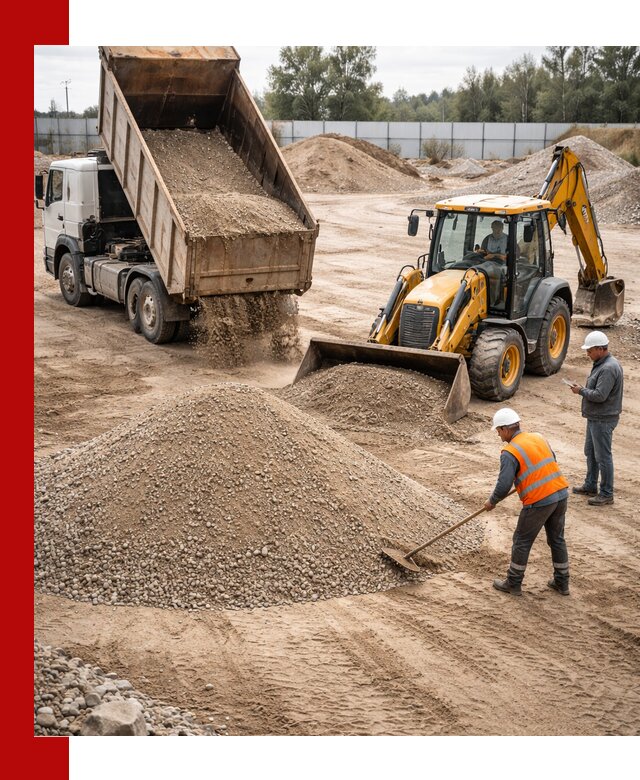 Поставка и доставка ПГС С4 в мешках и самосвалах в Аксае
