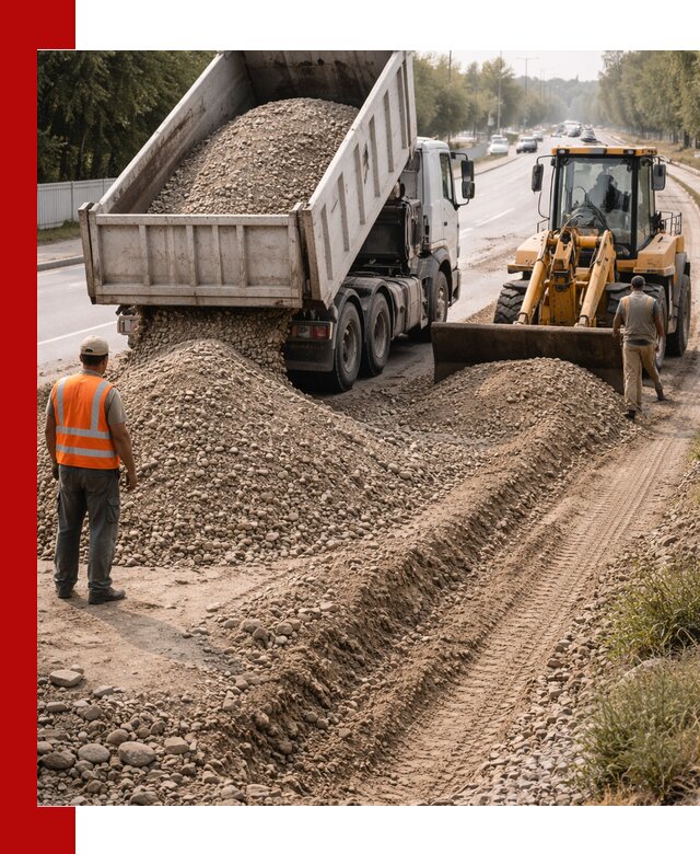 Опгс для устройства дорог и подсыпки в Аксае
