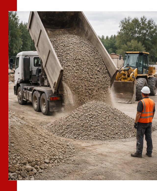 Доставка щпс в Аксае — щебеночно-песчаная смесь под заборы и дорожки