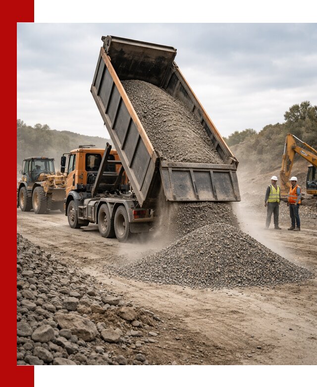 Щебёночно-песчаная смесь ЩПС С1 с доставкой в Аксае