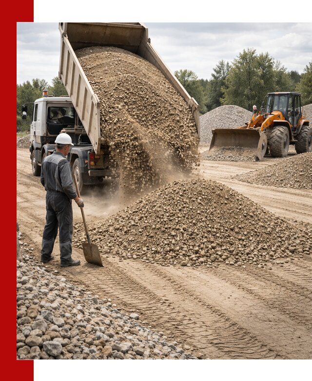 Доставка щпс С3 в Аксае самосвалами и бортовыми грузовиками