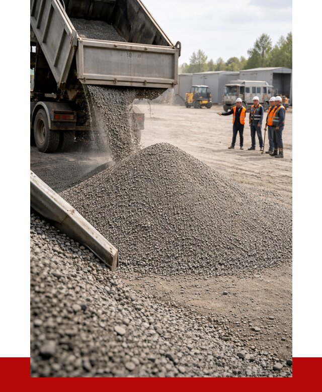 Гравийный отсев 0-5 в Аксае от 1219 р. с доставкой | ПРОНЕРУДАкс