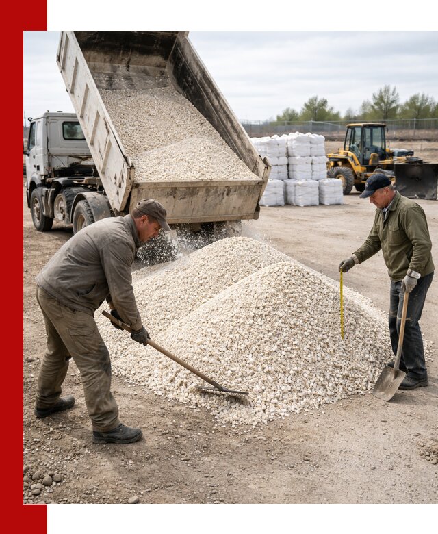 Мраморная крошка с доставкой и разгрузкой в Аксае