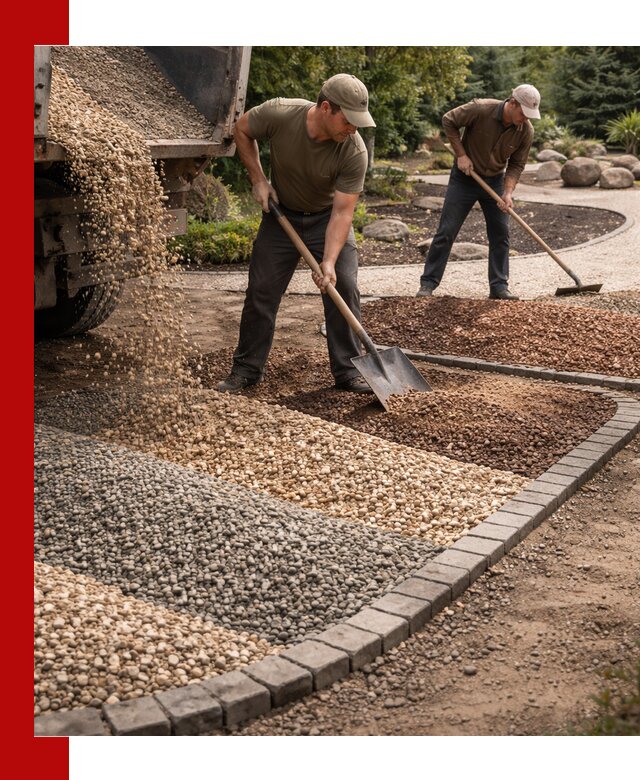 Декоративная крошка для ландшафта в Аксае — продажа и доставка