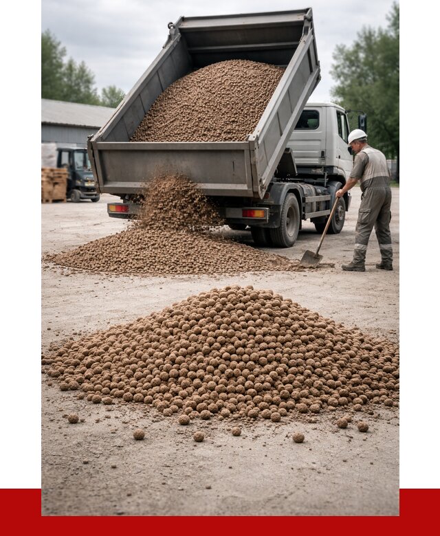 Керамзит с доставкой в Аксае от 4266 р. за м3 | ПРОНЕРУДАкс