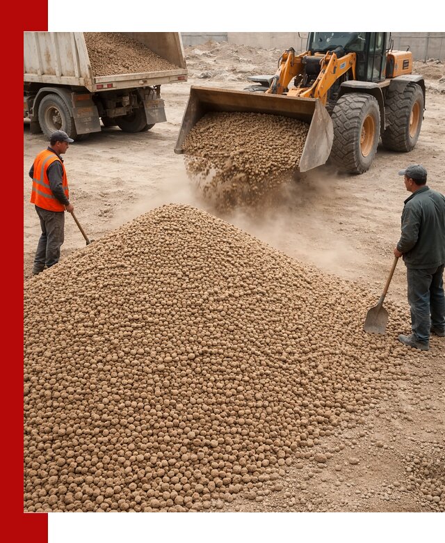 Керамзит фракция 10-20 с доставкой в Аксае