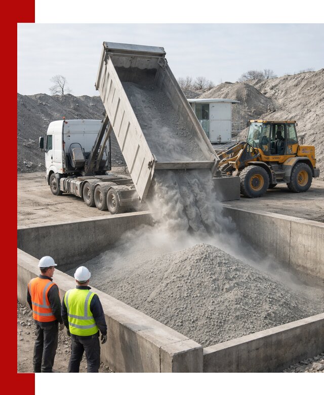 Доставка цемента навалом в Аксае крупными партиями