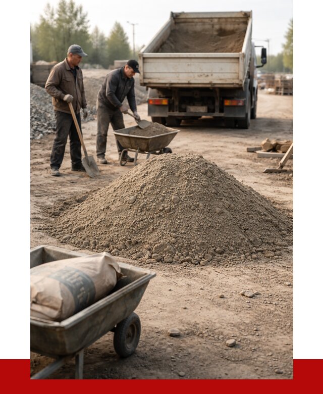 Цементно-песчаная смесь М150 в Аксае от 4774 р. | ПРОНЕРУДАкс