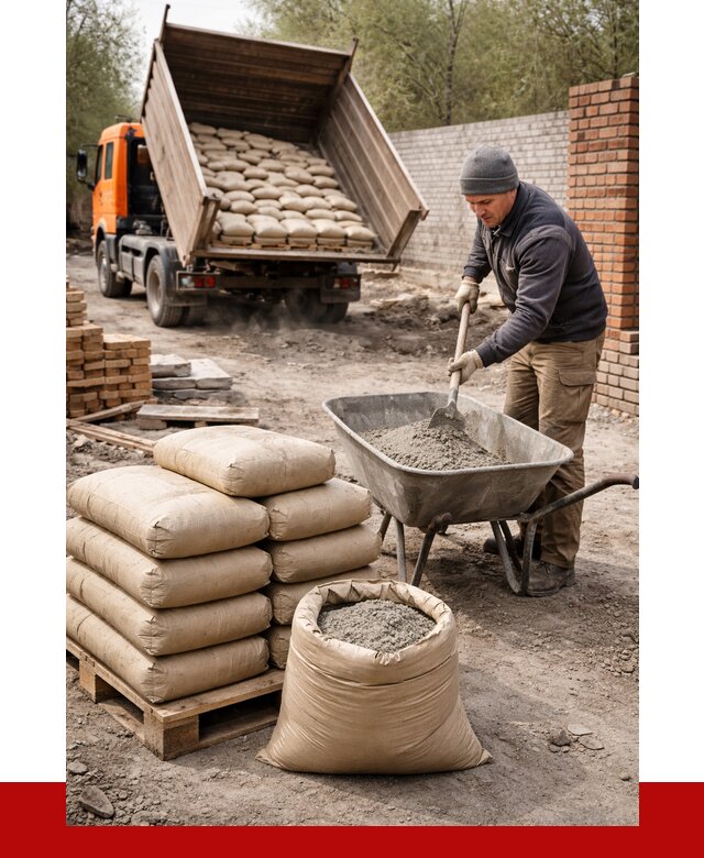 Купить сухую смесь для кладки в Аксае от 1219 р. | ПРОНЕРУДАкс