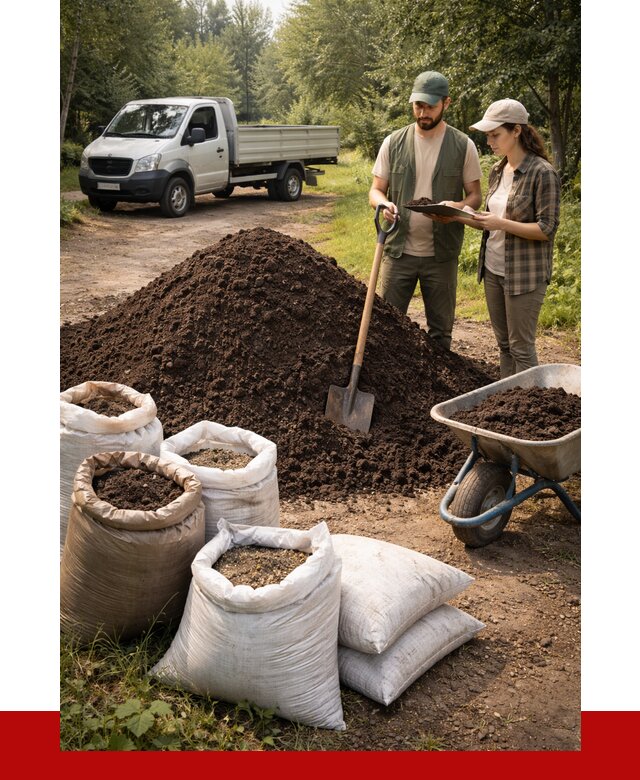 Купить грунт с доставкой в Аксае от 4571 р. за м3 | ПРОНЕРУДАкс