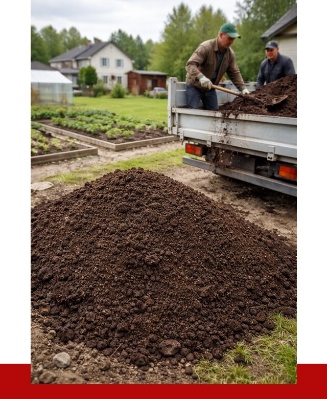 Плодородный грунт в Аксае с доставкой от 4266 р. | ПРОНЕРУДАкс