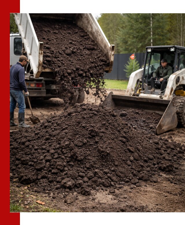 Плодородный грунт с доставкой в Аксае для садов и огородов