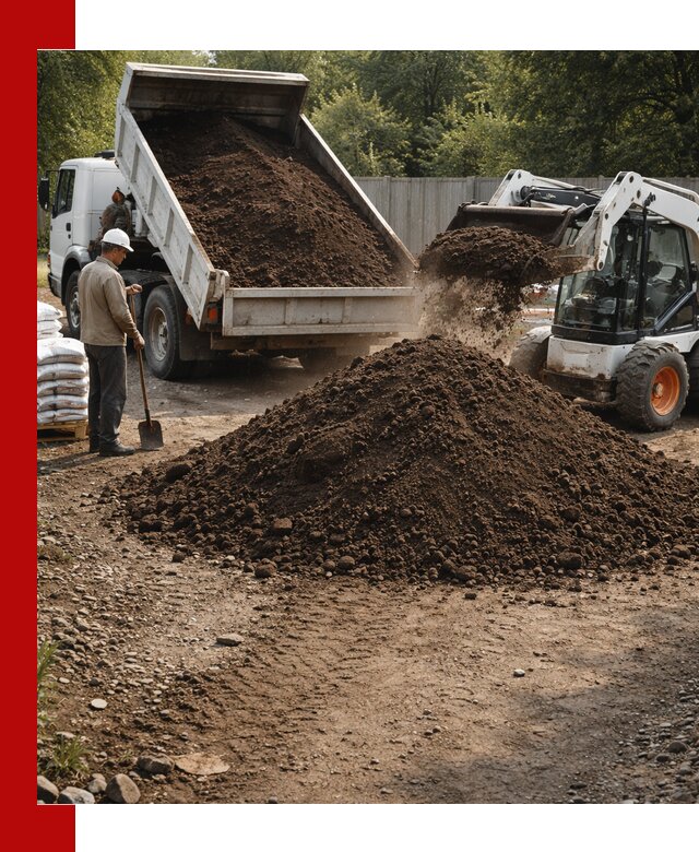 Доставка растительного грунта в Аксае от производителя оптом и в розницу