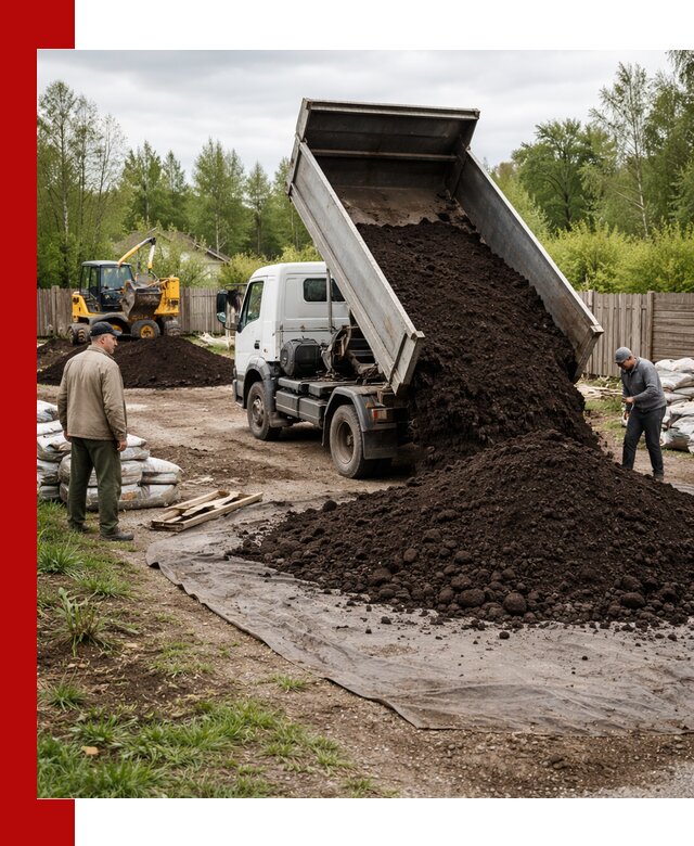 Доставка качественного почвогрунта в Аксае оптом и в розницу