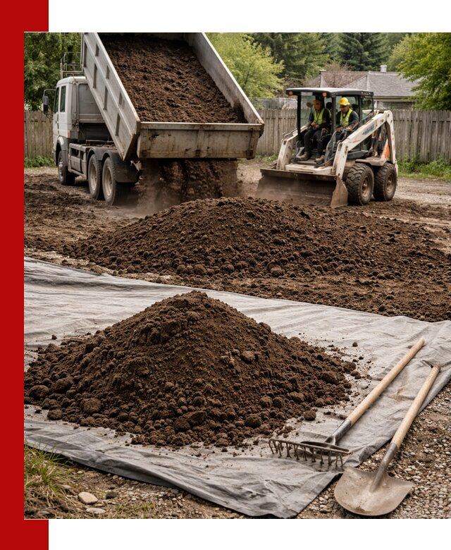 Грунт для отсыпки участка с доставкой в Аксае