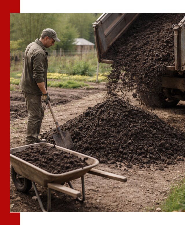 Доставка качественной земли для огорода в Аксае