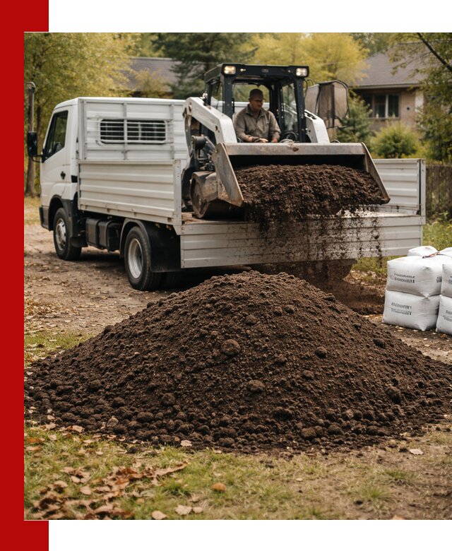 Доставка садовой земли в больших объёмах в Аксае