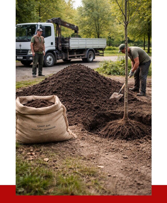 Грунт для посадки деревьев в Аксае от 1219 р. | ПРОНЕРУДАкс